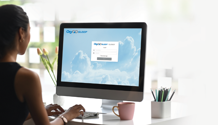 OxyGo SLEEP CLOUD Portal